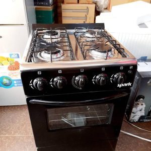 Spark Cooker P5040G 50x50cm 4 gas burners and Gas oven