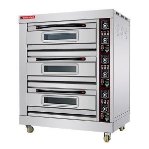 Commercial Bread Oven 3 Deck 3 Trays Bakery Oven