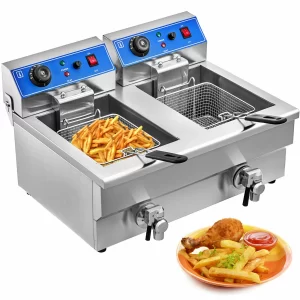 CJK Commercial Deep Fryer 20 Liters with Drain