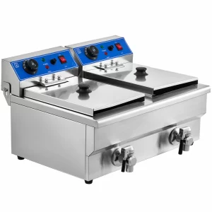 CJK Commercial Heavy Duty Deep Fryer 26Litres