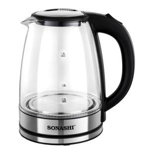 Sonashi 1.8Litres Glass Kettle SKT-1809 1500W