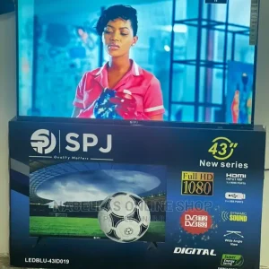 SPJ 43 Inch Full HD LED Digital Frameless TV