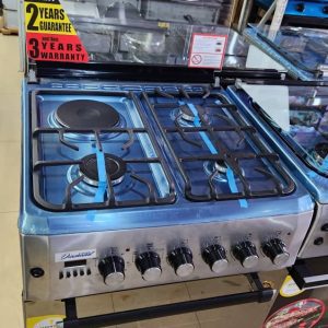 BlueFlame Diamond Cooker 3Gas 1Electric D6031ERF 60x60cm