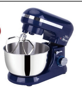 Electro Master Stand Mixer 6Litres EM-STM1249