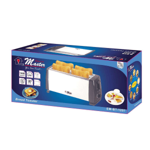 Electro Master Bread Toaster 4 Slice EM-BT-1207