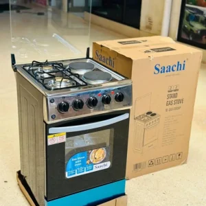 Saachi Cooker 2Gas 2Electric NL-GAS-6362HP